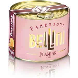 FLAMIGNI, Panettone Artigianale con Crema al Bellini da 350 g