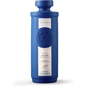 Cape Saint Blaize Atlantic Navy Strength Gin - 700 ml in porcellana | Edizione speciale per il 100° batch del Master Distiller: ginepro, arancia, pecan, sale marino - 50 % vol.