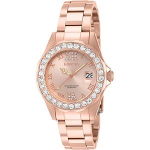 Invicta Pro Diver - Orologio da Donna in Acciaio Inossidabile con Movimento al Quarzo - 38 mm