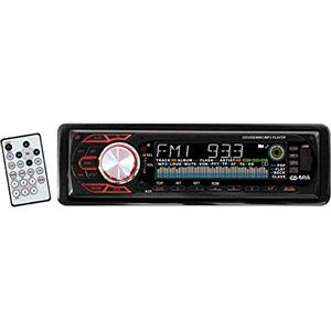 Kenvox M-110035 Autoradio Diversion 600U 1 DIN con RDS, AM/FM, Lettore CD/MP3/WMA, USB, AUX Frontale, Frontalino Estraibile Flip Down, Comandi al Volante Ready, Telecomando Incluso