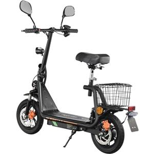 IWAFO Monopattino Elettrico Pieghevole per Adulti, Limite Di Velocità Sbloccabile (3 Modalità Di Velocità), Batteria Da 48 V 13 Ah, Display, Specchietti Retrovisori, Pneumatici Da 12 Pollici