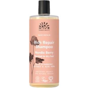 Urtekram Nordic Berry Shampoo - Formula Idratante e Riparatrice con Estratto di Mirtillo Artico e Aloe Vera - Per Capelli Normali, Secchi o Danneggiati - Vegano e Naturale - 500 ml