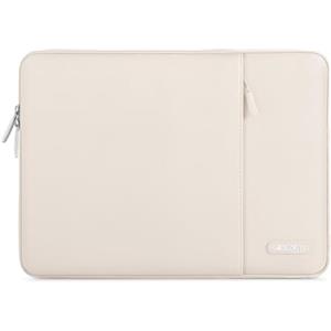 MOSISO 14 pollici Custodia PC Computer Compatibile con HP Lenovo ASUS Acer | 14 pollici Borsa PC per HP Stream, Dell Latitude, Lenovo IdeaPad, Poliestere Manica Verticale con Tasca, Sabbia