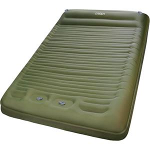 Origem Materassino Campeggio Matrimoniale 140x200 Autogonfiante Doppio 14cm | Materasso gonfiabile ultraleggero e portatile per trekking, tenda, casa e viaggi; stuoia doppia ultra spessa per outdoor