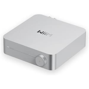 WiiM Amp Amplificatore Streaming Per Altoparlanti Passivi, HDMI ARC Argento | Aggiorna I Tuoi Speaker Passivi Con Streaming Hi-Fi, TV Audio HDMI ARC, Roomfit E Controllo Smart In Un Amp Compatto