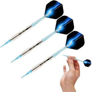 Generic Set di freccette da bar, set di freccette professionali Set di giocattoli | Freccette colorate con punta morbida per giochi da bar, per , freccette