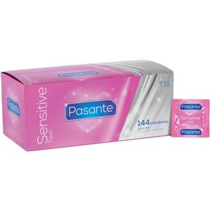 PASANTE Sensitive (Feel) - Preservativi aderenti - confezione clinic da 144 pz