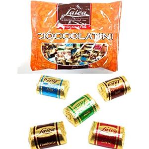 Laica 1 kg 1000 gr CIOCCOLATINI AL LATTE TEGOLINI LAICA LATTE MATTONCINI CLASSICI