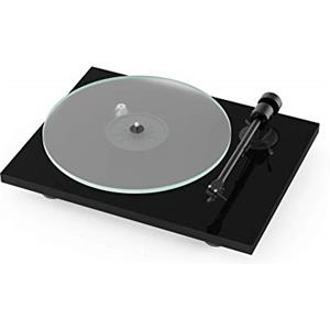 Pro-Ject T1, giradischi audiofilo entry-level di nuova generazione (pianoforte nero)
