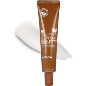 MIZON [Mizon] Crema Idratante con Estratto di Bava di Lumaca (35ml) Idratazione Intensa, Anti-età, Ripristino della Pelle, Assorbimento Veloce, Cosmetico Coreano (All in One Snail Repair Cream)