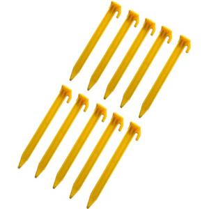 Jazuaiao 10 tasselli per tenda, picchetti per campeggio, spiaggia | Picchetto da terra, ancoraggio per tenda, picchetto da campeggio all'aperto, picchetto per tettoie, fissaggi per tenda da