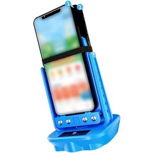 Jazuaiao Agitatore automatico a gradini per telefono, base stabile per silenziosità | Simulatori di pedometro del telefono, agitatore automatico, ampia compatibilità per vari dispositivi, viaggi e pendolari