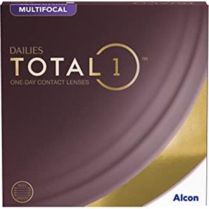 Dailies Total 1 Multifocal lenti a contatto giornaliere | 90 lenti | BC 8.5 mm | DIA 14.1 mm | ADD MED | -04.00 diottrie