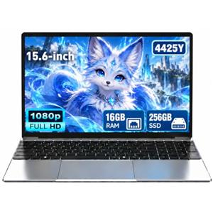 MITUNTUN Computer portatile da 15,6", 4425Y, 16GB RAM, 512GB SSD, FHD | Cerniera a 180°, WiFi 5 Dual Band e BT 4.2 per studiare, guardare video, effettuare videochiamate e usarlo comodamente a casa