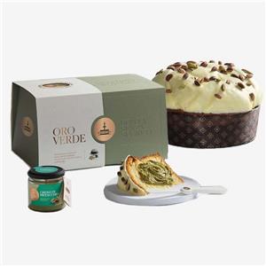 Fiasconaro Panettone Oro Verde 1 kg Fiasconaro con Crema di Pistacchio