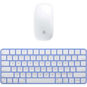 Apple Magic Mouse + Magic Keyboard con Touch ID Blu con batteria integrata (Ricondizionato) Spagnolo · Ottimo