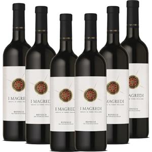 I MAGREDI - Refosco dal Peduncolo Rosso Friuli Grave DOC (750mlx6)