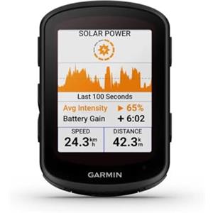 Garmin 840 Solar Edge - Compteur GPS Cycle - Novità di aprile 2023, Nero