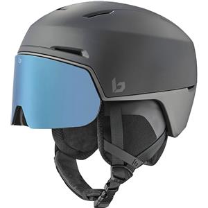 Bollé - Casco da sci/snowboard - X-Fusion Pure Mineral Black Matte - Taglia 52-55 cm - Grigio