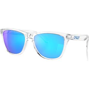 Oakley - Occhiali da sole - Frogskins Crystal Clear Prizm Sapphire Iridium - Bianco