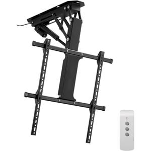 VEVOR Supporto per TV da Soffitto Motorizzato, Telaio Supporto per TV Dimensioni da 813 a 1651 mm, Telaio Porta Televisione Pieghevole Regolabile con VESA Massimo 60 x 60 cm, Carico max. 40kg