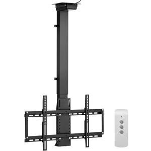 VEVOR Supporto per TV da Parete Motorizzato, Telaio Supporto per TV Dimensioni da 813 a 1397 mm, Telaio Porta Televisione Pieghevole Regolabile con VESA Massimo 60 x 40 cm, Carico max. 54kg
