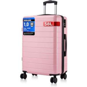 Shavont Bagaglio da Stiva Medio, Valigia Trolley Rigida in ABS+PC | 4 Ruote Girevoli a 360°, Lucchetto Integrato e Struttura Rigida, Formato Medio per Vacanze e Viaggi di Lavoro