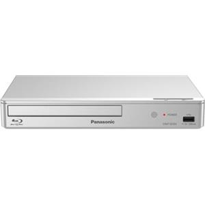 Panasonic DMP-BD84AGS Lettore Blu-ray/DVD con USB, Argento | Audio Hi-Res, riproduzione HDD esterno, FLAC, DSD, AAC, ALAC, MKV, MP4, Xvid