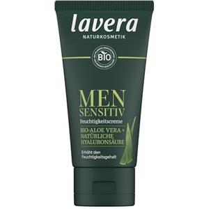 lavera Crema idratante sensibile da uomo, per pelli sensibili, delicata e rinfrescante, aiuta con prurito, vegano, cosmetico naturale, 50 ml