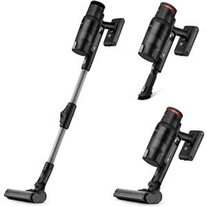 Ufesa Z7 Digital Aspirapolvere Senza Fili Scopa Elettrica Flex a Batteria 29.6V, Touch Screen, 26KPa, 500W, 80 min, Spazzola con Luce, 4 Modalità, Accessori per Pavimenti/Tappeti/Animali/Divano/Auto