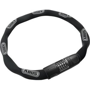 ABUS Lucchetto a catena 8808C - robusto lucchetto a combinazione in acciaio appositamente temprato - numeri di facile lettura con copertura - livello di sicurezza 9