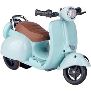 Generico Moto Elettrica Giocattolo Rotazione A 360° Acrobatica Luce E Suono | Auto da corsa per bambini Mini moto acrobatica, illuminata, musicale, faro anteriore lampeggiante, uso interno ed esterno
