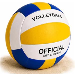 TK Gruppe Timo Klingler Pallone da pallavolo extra morbido per il tempo libero come palla da acqua, allenamento per adulti e bambini, taglia 5, palla robusta e resistente