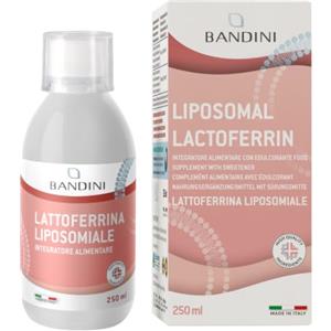 Bandini® LATTOFERRINA Liposomiale da 250 ml - Lactoferrina 200 mg a dose | Integratore Alimentare Liquido Naturale per il Sistema Immunitario - Alto Dosaggio e Biodisponibilità, Prodotta in Italia