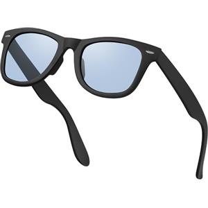 Ymmott Occhiali da Sole Polarizzati Uomo - Stile Retrò Occhiali da Sole Protezione UV400 per Uomo Donna Guida e Attività All'aperto