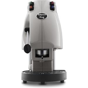 Didiesse Frog Macchina da Caffè a Cialde - Frog Revolution Colore Gesso per Caffè Espresso a Casa e in Ufficio, Design simpatico e colorato, per Tutti gli Ambienti, Basso Consumo 650W (Gesso)