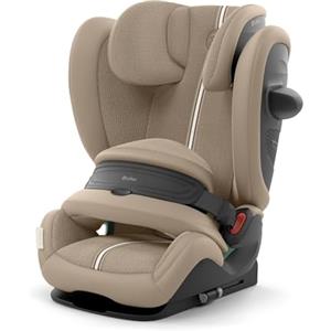 CYBEX Gold Seggiolino Auto Pallas G3 i-Size Plus, Almond Beige | Da ca. 15 Mesi a 12 Anni, 76-150 cm, 9-50 kg, Poggiatesta Reclinabile, Cuscino di Protezione integrato