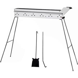 fbm2 SRLS Cuocispiedini a Carbonella C 80 Acciaio Inox