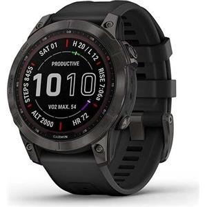 Garmin Fenix 7 Sapphire Solar (2022) | nero | nero - ottimo