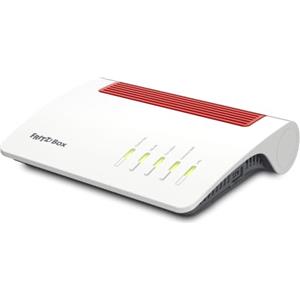 FRITZ!Box 7590 AX Exclusive Edition (Wi-Fi 6 Router 2.400 Mbit/s (5 GHz) e 1.200 Mbit/s (2.4 GHz), con chiavetta USB SanDisk, Mesh Wi-Fi, base DECT)