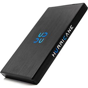 HURRICANE GD25612 - Disco rigido esterno da 1 TB 2,5, USB 3.0, TV PC PS4, PS5, Xbox compatibile con Windows Mac Linux