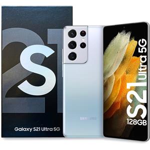 Samsung Nuovo Samsung Galaxy S21 Ultra 5G 256GB G998U Smartphone 108MP Sbloccato Silver