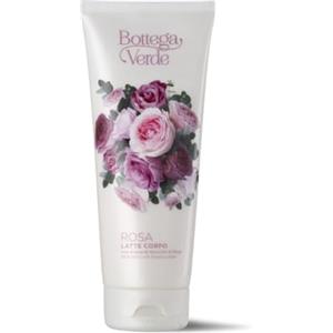 Bottega Verde - Latte Corpo Rosa, per Tutti i Tipi di Pelle, 200 ml | Emolliente e Idratante, con Acqua di Boccioli di Rosa