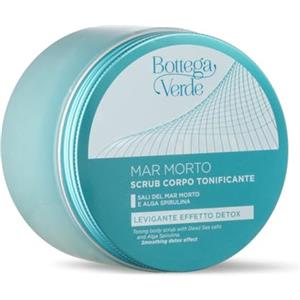 Bottega Verde - Scrub Corpo Tonificante e Esfoliante, Mar Morto, 500 g | Con Sali del Mar Morto e Alga Spirulina, Azione Levigante Effetto Detox, Pelle Liscia e Tonica, Tutti i Tipi di Pelle