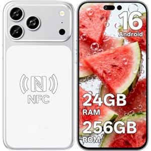 OUKITEL C17 PLUS Smartphone Android 16, 6.9" &120Hz, 24GB RAM+256GB ROM/1TB | Telefono Cellulare, 64MP+8MP Cellulari e Smartphone, 5000mAh Telefoni Cellulari, Dual 4G SIM/NFC/Face ID/Fingerprint