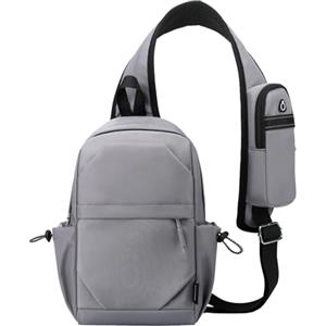 BIRDDIE Borsa a tracolla crossbody, zaino da trekking con tracolla regolabile per viaggi, escursioni, shopping, tempo libero e sport