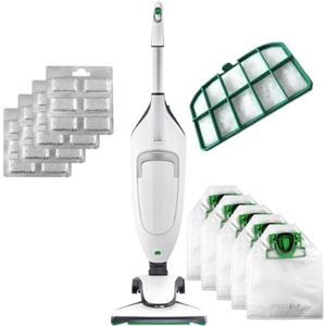 GREENELF Scopa Folletto VK220s NUOVA E SUPER POTENTE | + 2 Anni di SACCHETTI Compatibili inclusi | Iconico Kobold Folletto Aspirapolvere con Filo | Garanzia di 24 Mesi
