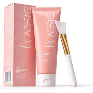 Flossty Loysie Maschera al Collagene Ultra-Assorbibile, Peel Off Mask With Collagene, 75ml