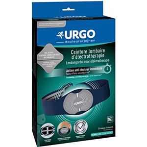 Urgo - Fascia lombare di elettroterapia - Tecnologia TENS - Alleviamento del dolore - Con batterie