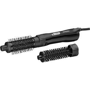 BABYLISS Spazzola fissa ad aria calda BABYLISS Shape & Smooth, Potenza massima 800 W, 2 accessori intercambiabili (spazzola da 20mm e 28mm), temperatura max 180 °C, temperature, si riscalda in 1 min, Nero